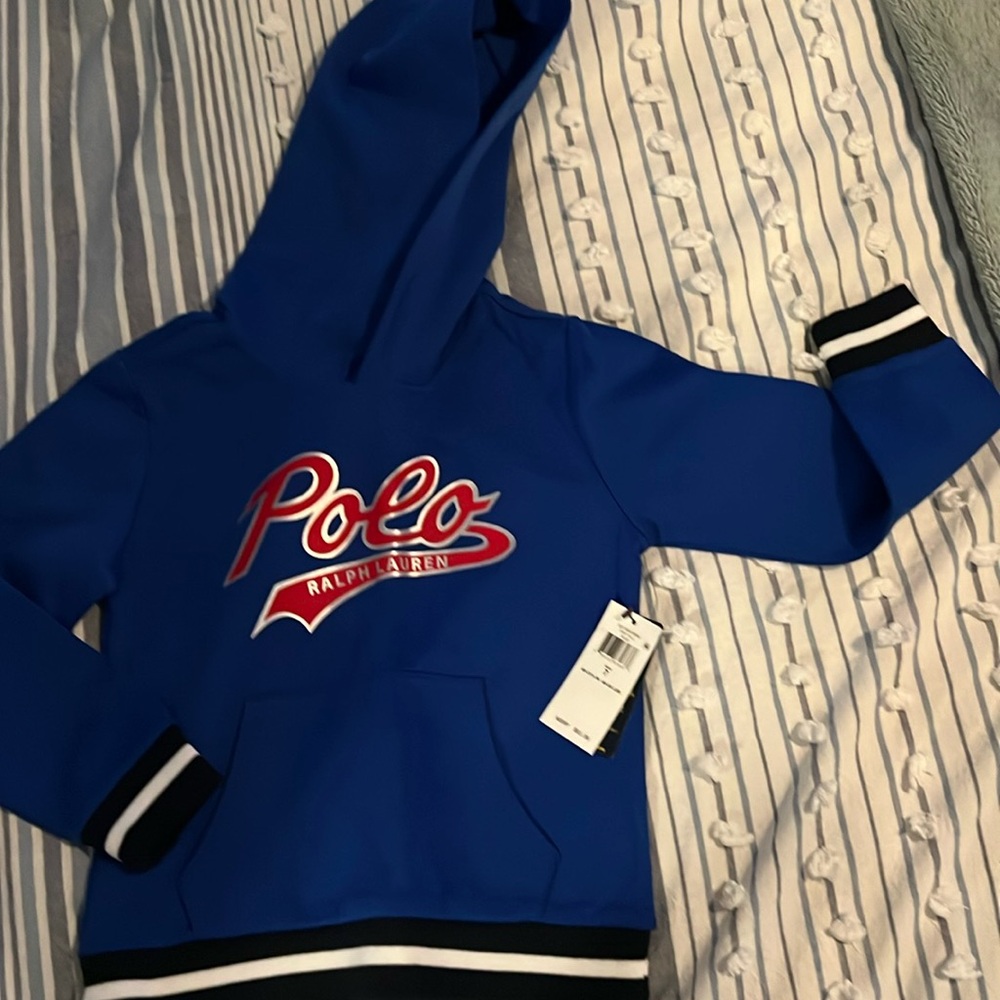 Polo hoodie sweatshirt